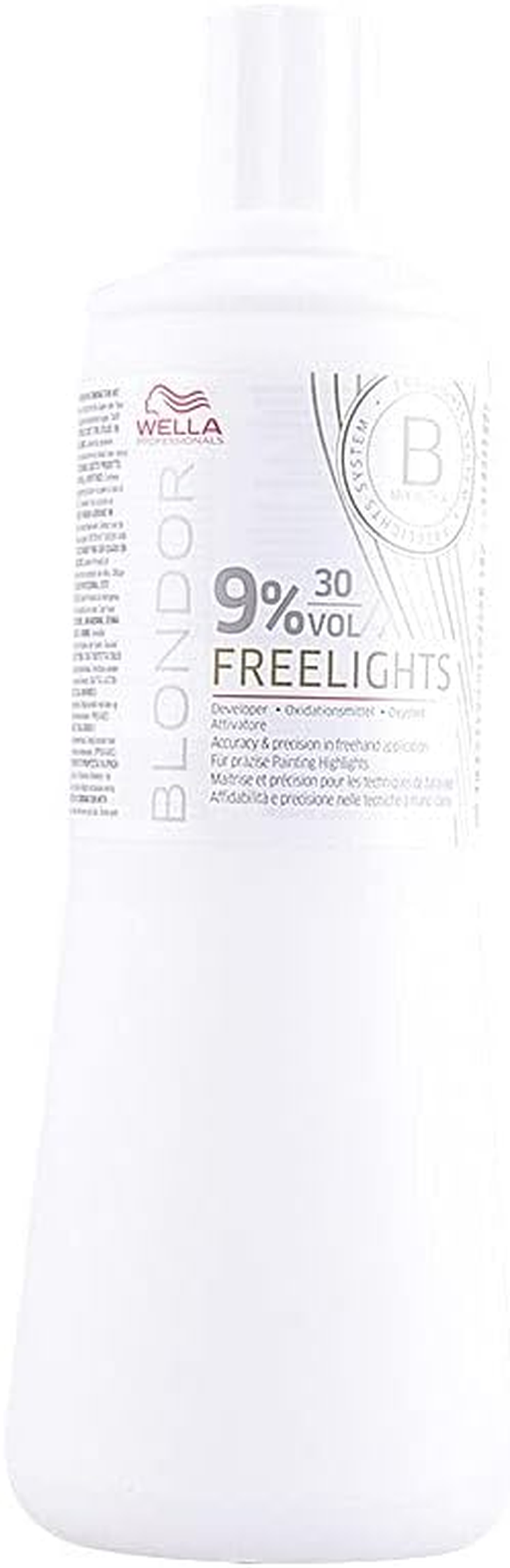 Wella Blondor Freelights Developer 'B' 30Vol 9% 1 Litre