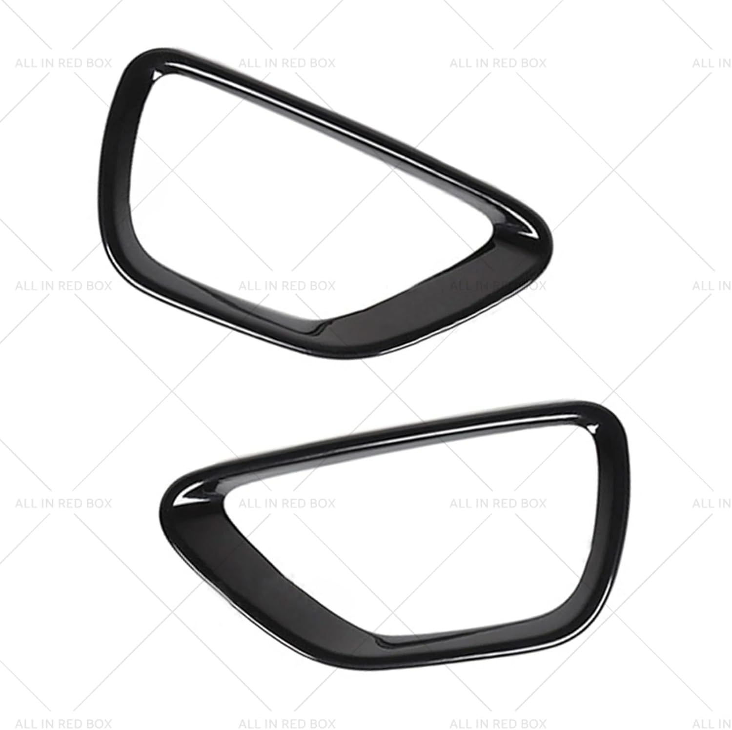 MAX COOL 2PCS Front Fog Light Cover Trim Fog Lamp Frame Covers Suitable for Jeep Grand Cherokee 2014-2016 image number 3