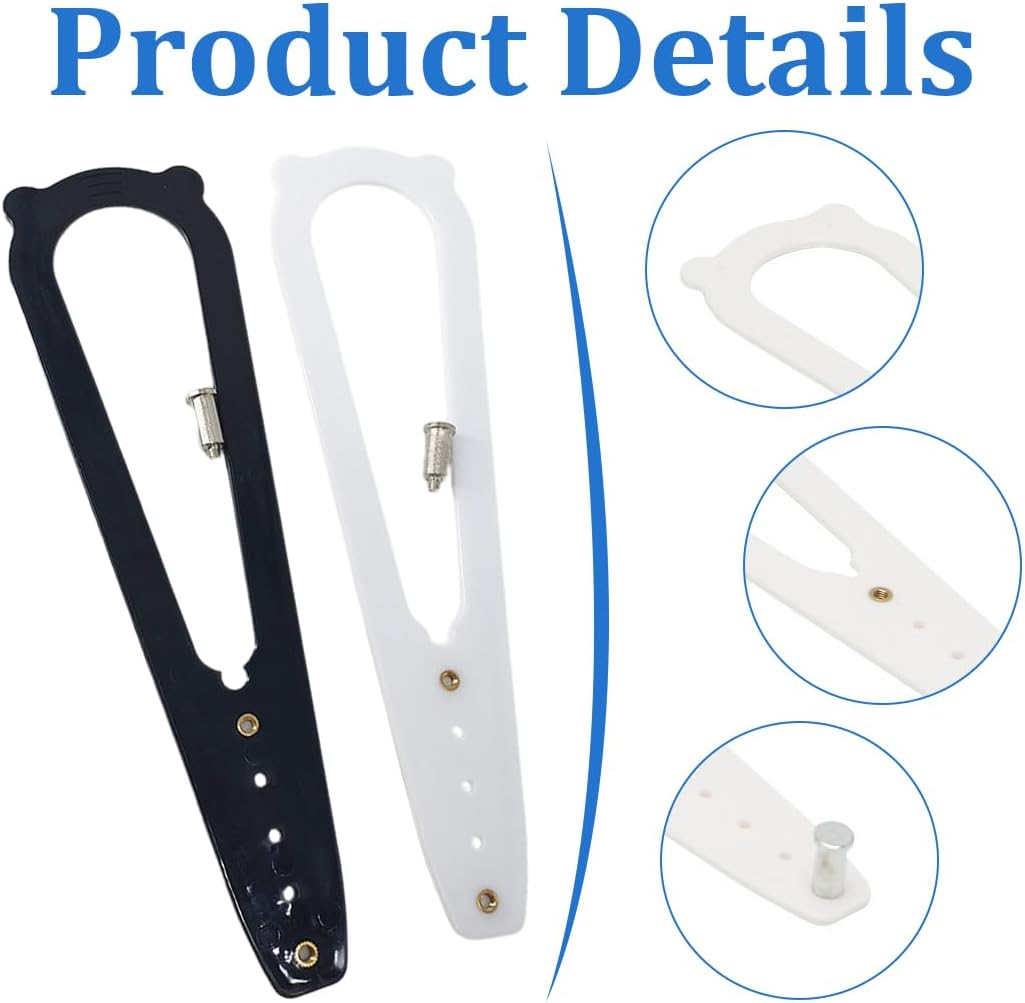 Pack of 2 Adjustable Door Straps, Door Latch Cat, Keep the Dog Away from the Litter Box and Prevent the Door from Closing, Cat Door Latch, Adjustable Cat Door Alternative image number 5