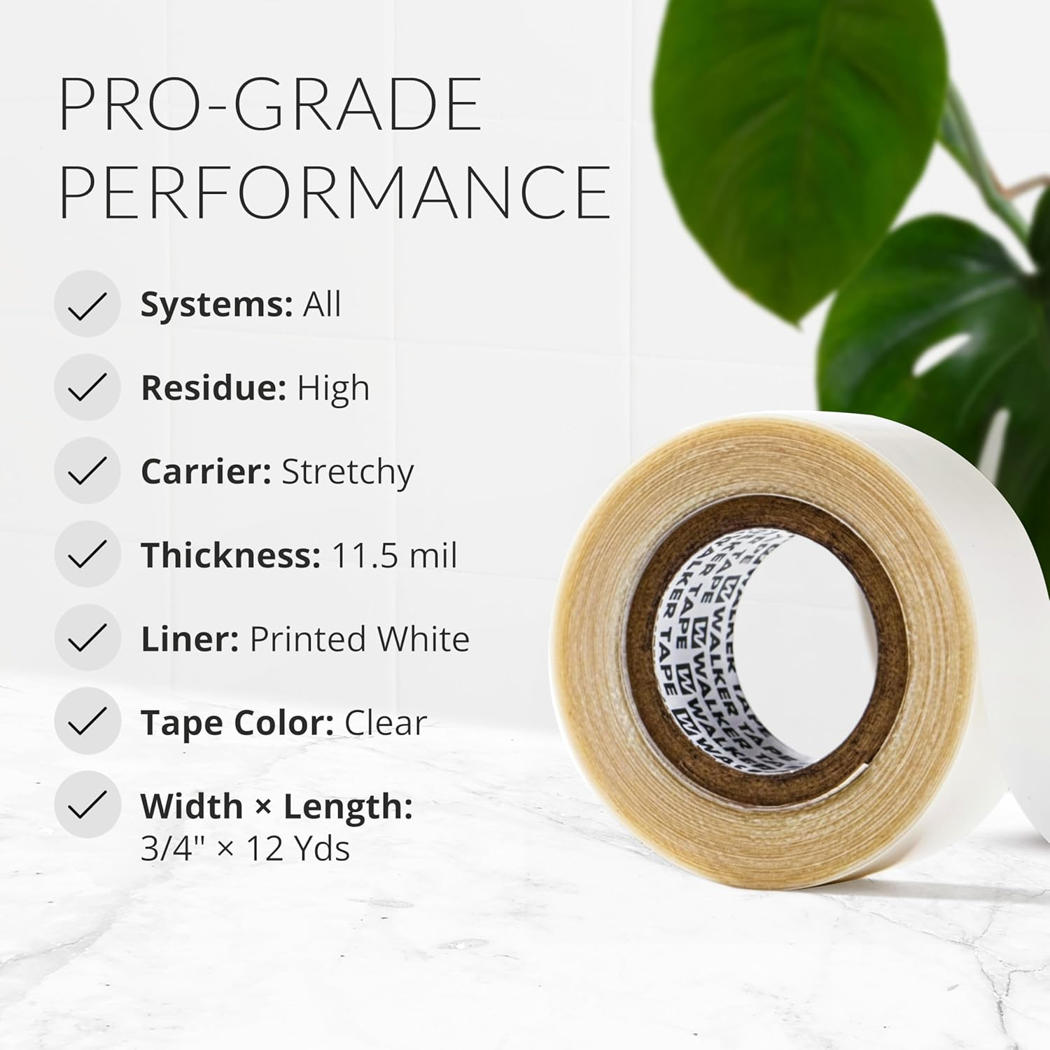 Ultra Hold 1.9Cm X 12 Yards. Authentic Walker Tape.