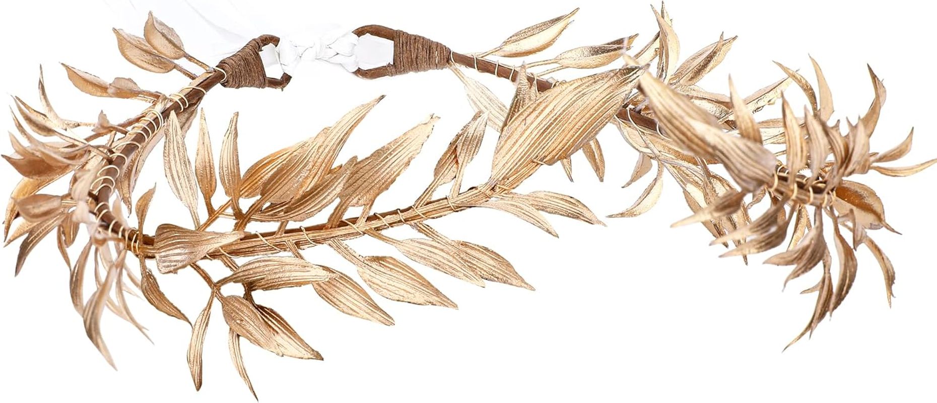 MOSTORY Handmade Greek God Crown for Men&rsquo;S Wedding Gold Leaf Headband for Toga Costume Royal King&rsquo;S Crown Tiara for Mardi Gras Pride Adult Carnival Cosplay Medieval Hair Accessory