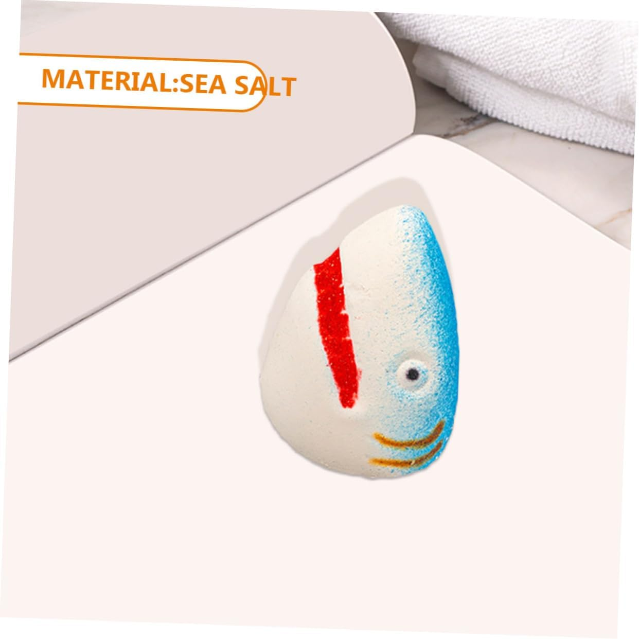 Gogogmee 3Pcs Natural Bathing Salt Bomb Shark Bubble Bath Bomb Skin-Friendly Sea Salt Fragrance Bath for Ages for Family Friends image number 6