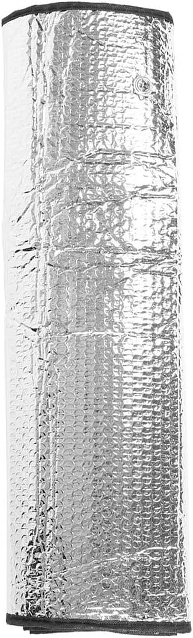 Pergar Windshield Visor, Windshield Sunshades, Windshield Sun Shade, Universal Large Silver Car Windscreen Windshield Sun Shade Heat Reflective Windshield Visor image number 3