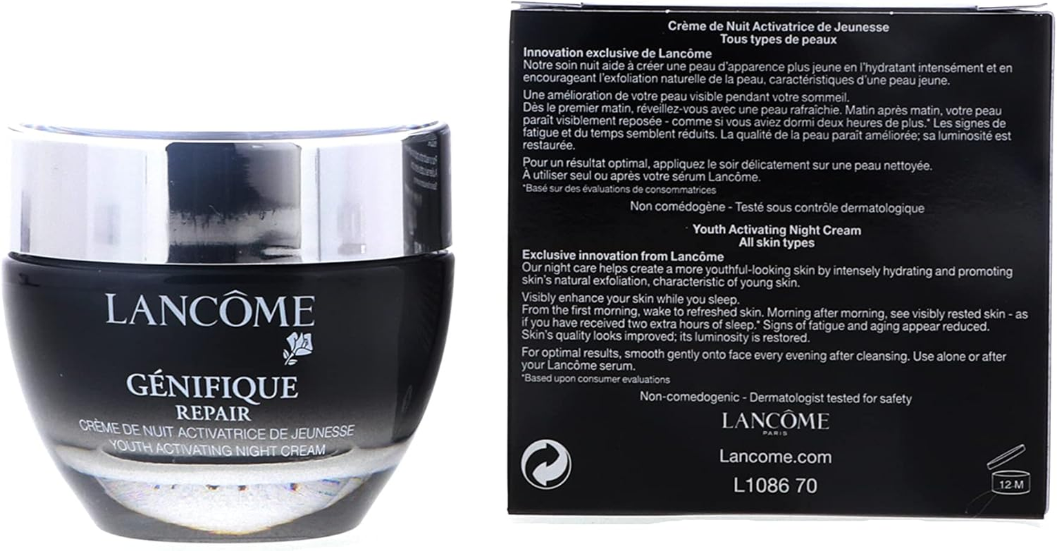 Lanc&ocirc;me Advanced G&eacute;nifique Youth Activating Cream - Anti-Ageing Moisturiser for Younger-Looking Skin - Targets Visible Signs of Ageing & Fine Lines - Velvety - Silky Texture - 50Ml image number 2
