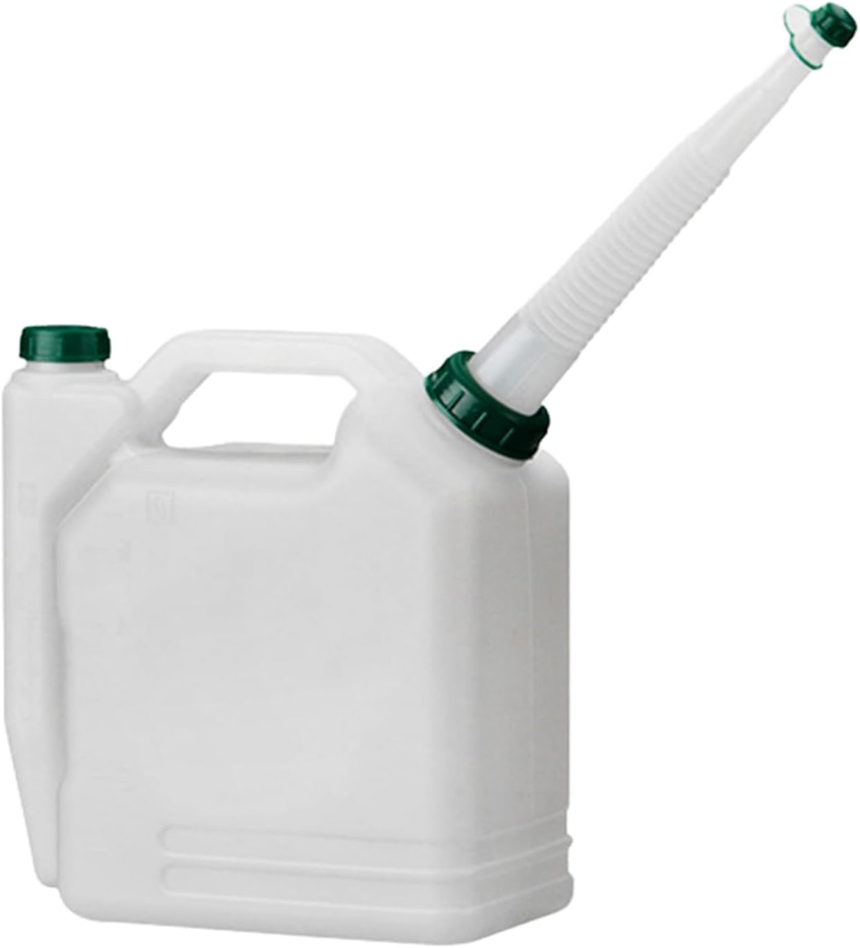 Oil Container Automotive - 1L, Transparent, Oil Jug, Measuring Cup, Spout Bottle | Motor Oil Dispenser with Extended Spout for Accurate Filling, Engine Oil Change Tool for Garden Equipm