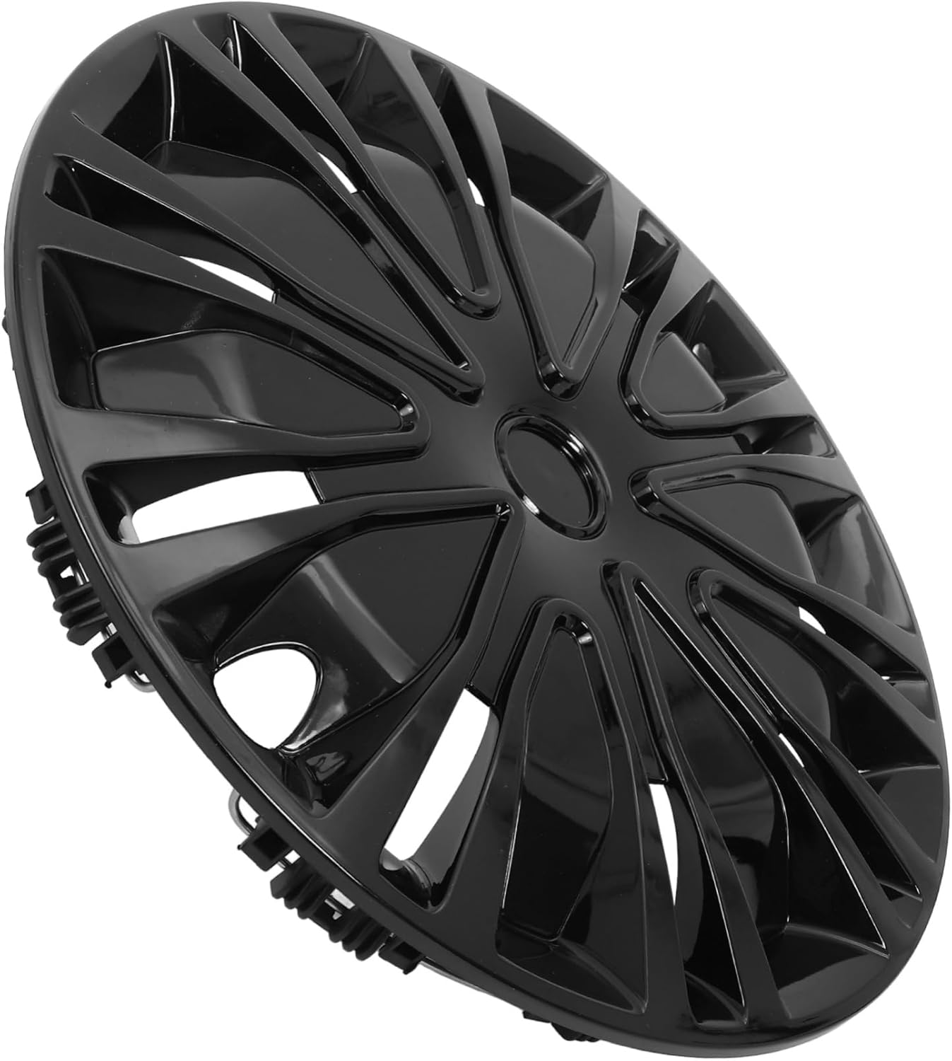 DINHEAROM Automotive Wheel Hub Caps 14 Inch Universal Decorative Hubcaps for Cars Sturdy Rim Protection Easy Installation Sleek Modern Design Fits Most Vehicles image number 4