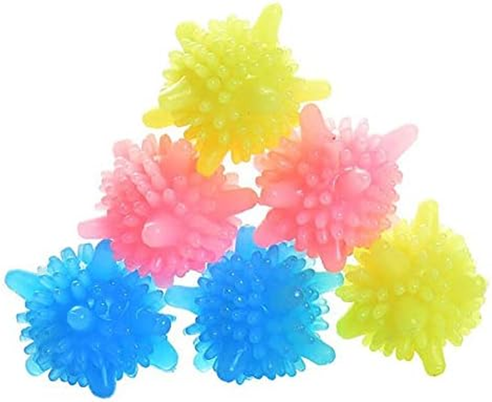 VNDEFUL 10PCS Magic Laundry Ball Household Decontamination Laundry Ball Anti-Winding Washing Ball Cleaning Ball Hedgehog Laundry Ball Solid Decontamination image number 2