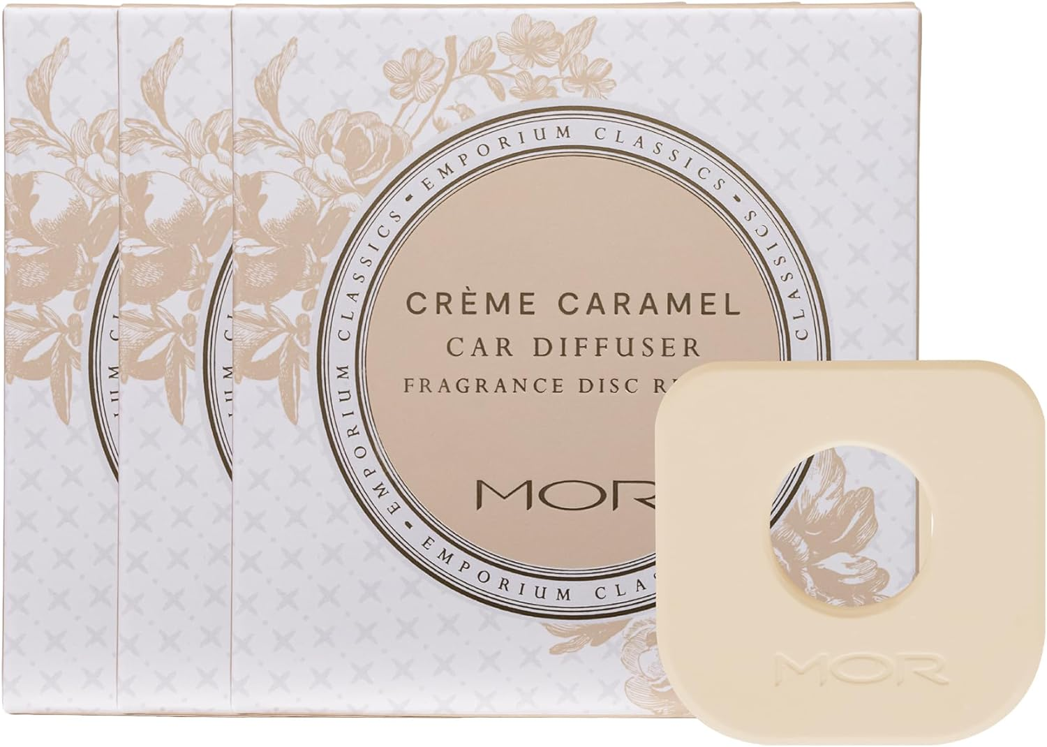MOR Boutique Emporium Classics Blanc Primavera Fig Car Diffuser Refill 3PCS