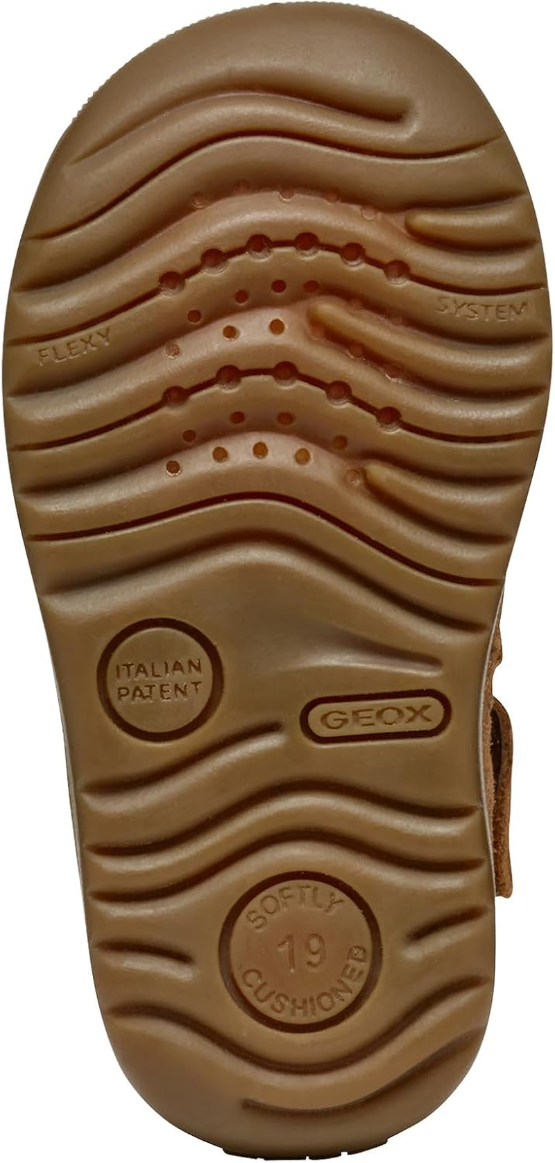 Geox Baby Boy'S B Macchia First Steps, Coffee, 6 UK Child