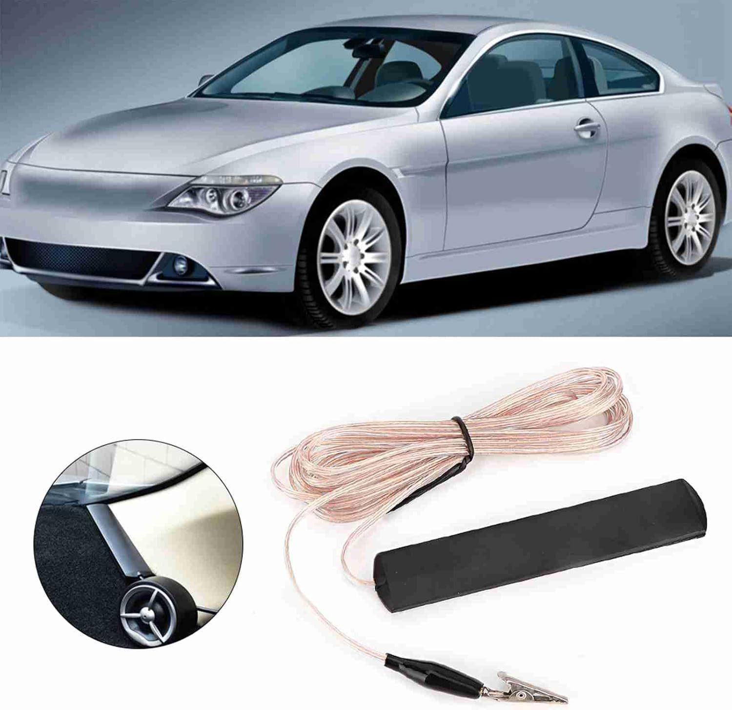 CHICIRIS Radio Antenna, Indoor Radio Aerial Professional Wire Antenna for Enhanced Sound Quality, Suitable for Home Radio AV Power Amplifier image number 3