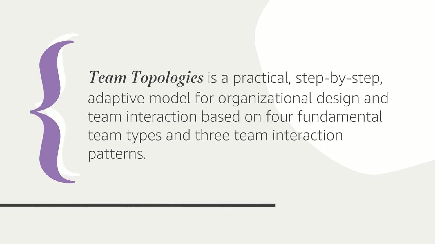 Team Topologies: Organizing Business and Technology Teams for Fast Flow image number 1