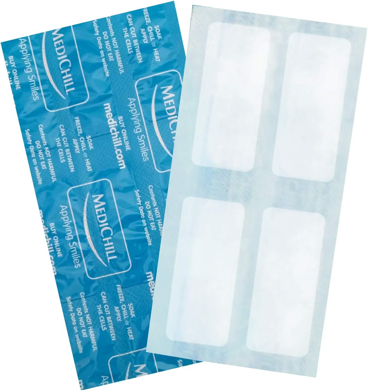 Medichill Cool Cubes, Reusable Multi-Purpose Cold Compress (Small 15X6Cm) (100)