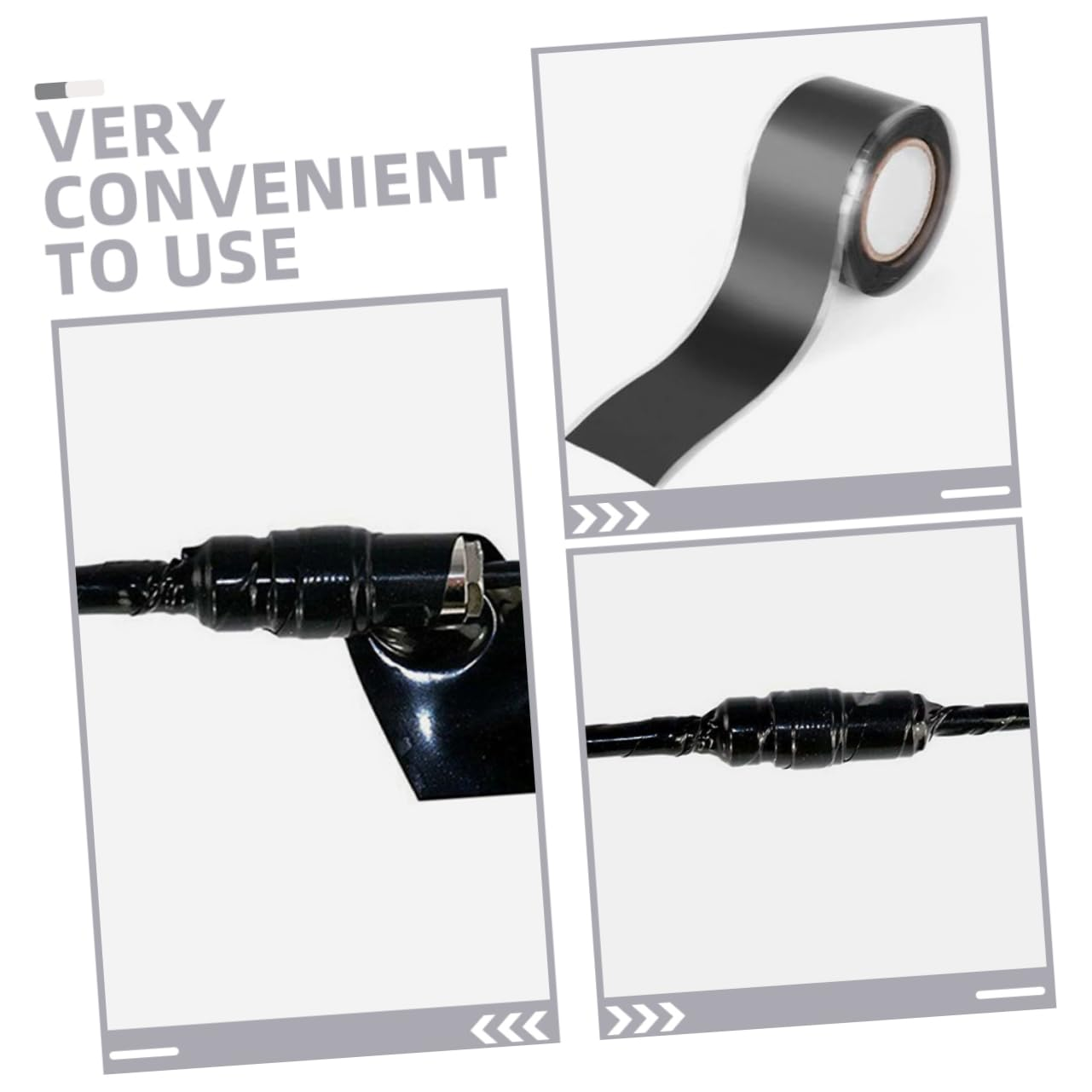 Heavy Duty Repair Tape Self-Fusing Silicone Tape for Underwater Repair Insulating Weatherproof image number 6