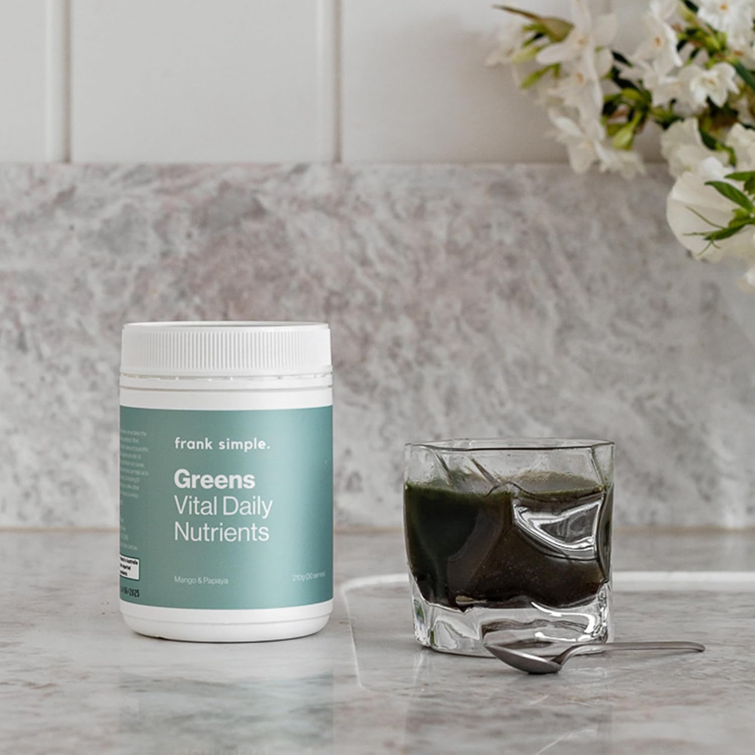 Frank Simple Greens Vital Daily Nutrients Tub 210 G image number 1