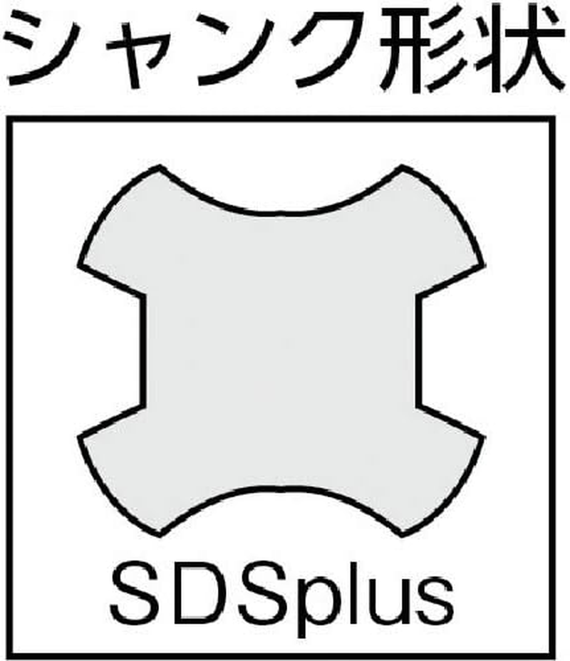 Bosch S4190250 SDS plus Bit S4, 0.7 Inches (19.0 Mm) &Phi; X 9.8 Inches (250 Mm) image number 3