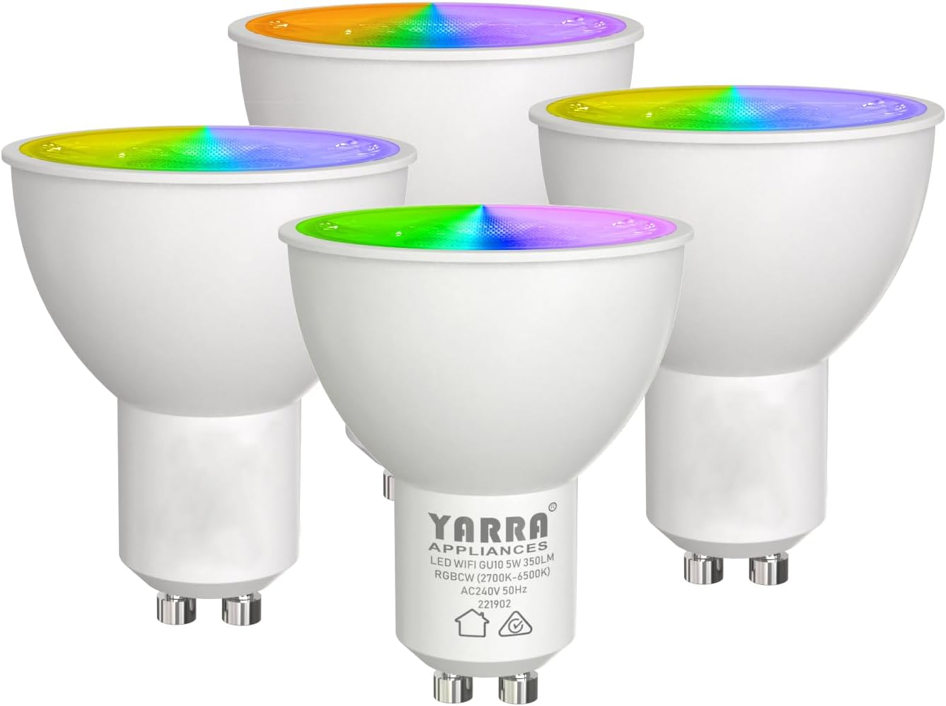 7Pandas PAR38 LED Color Changing Flood Light Bulb with Remote Control, 60W Equivalent 950LM, Dimmable RGB Colored Light Bulbs Compatible with Alexa & Google Assistant, 2Pack