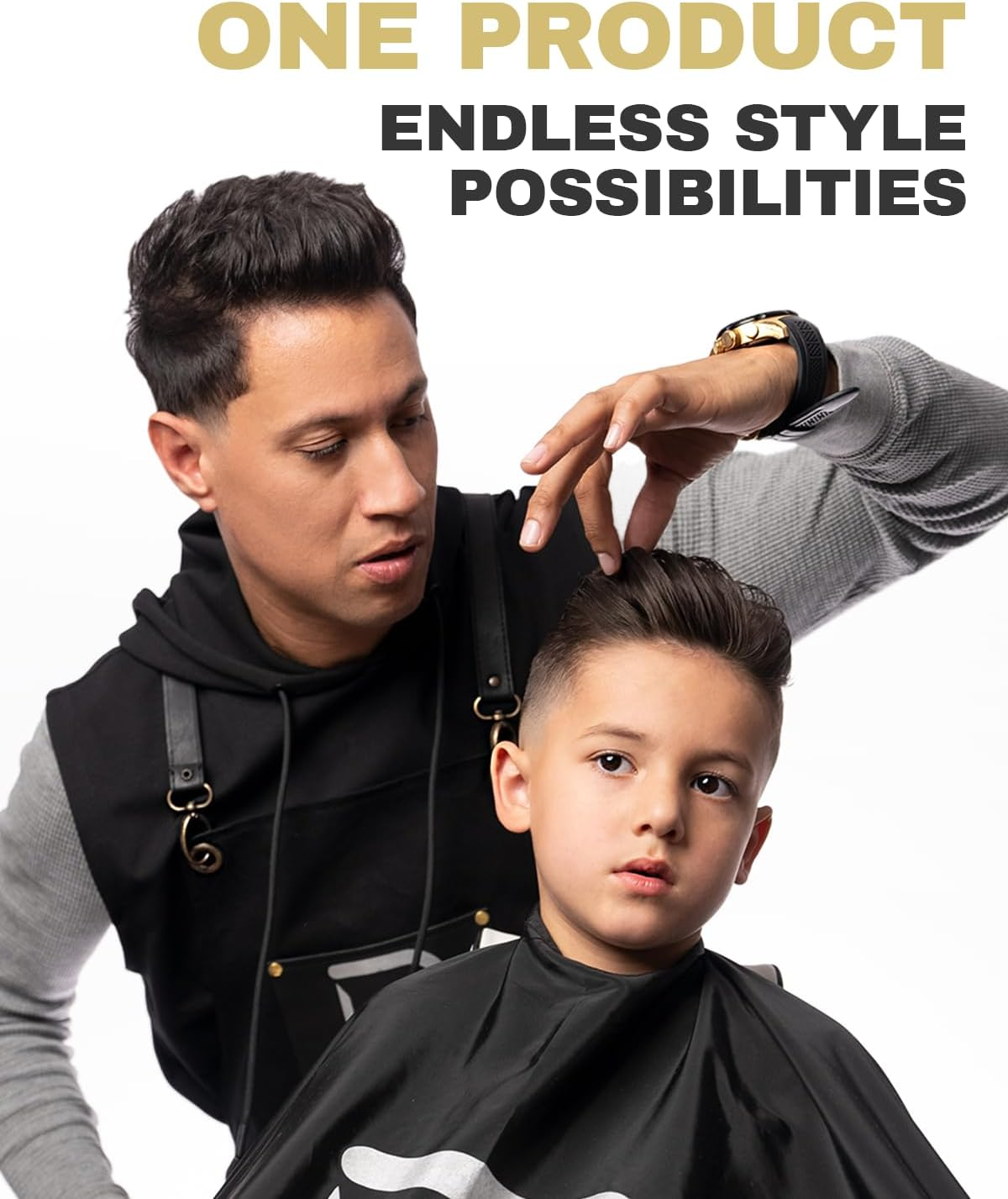 L3VEL3 Hair Styling Pomade for Men 5.07 Oz Pomade image number 2