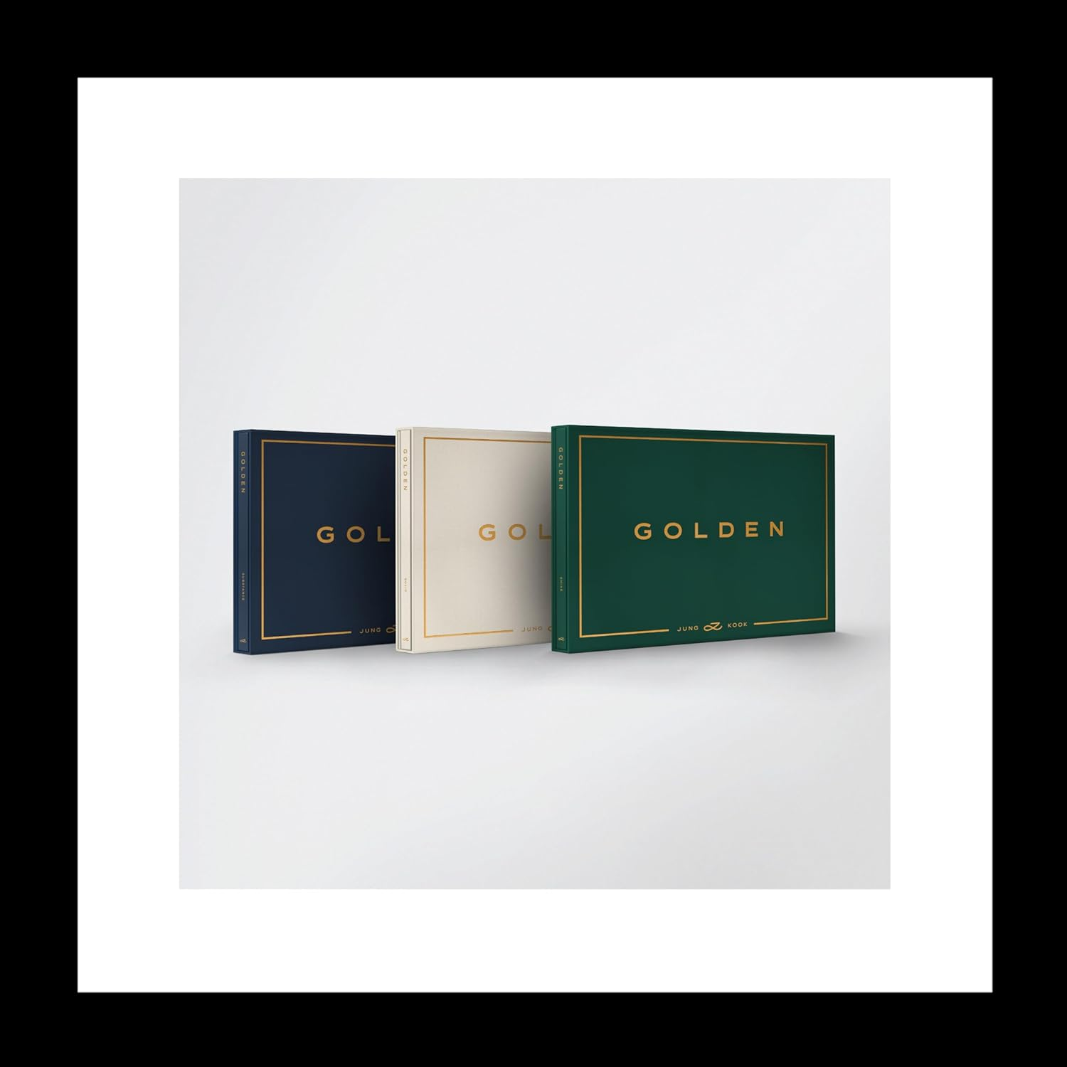 BTS Jungkook Golden 1St Solo Album Contents+Photobook+Photocard+Tracking Jung Kook (Standard Set(Shine+Solid+Substance)) image number 3