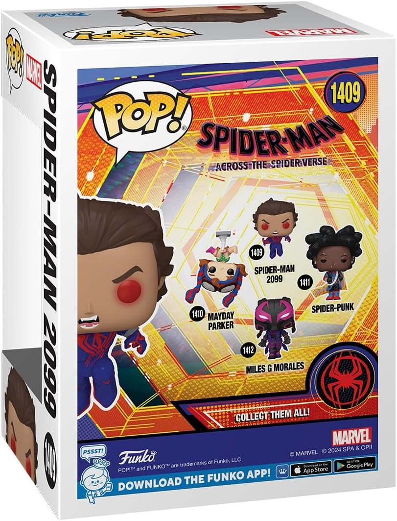 FUNKO POP! Marvel: Spider-Man: across the Spider-Verse - Spider-Man 2099 image number 3