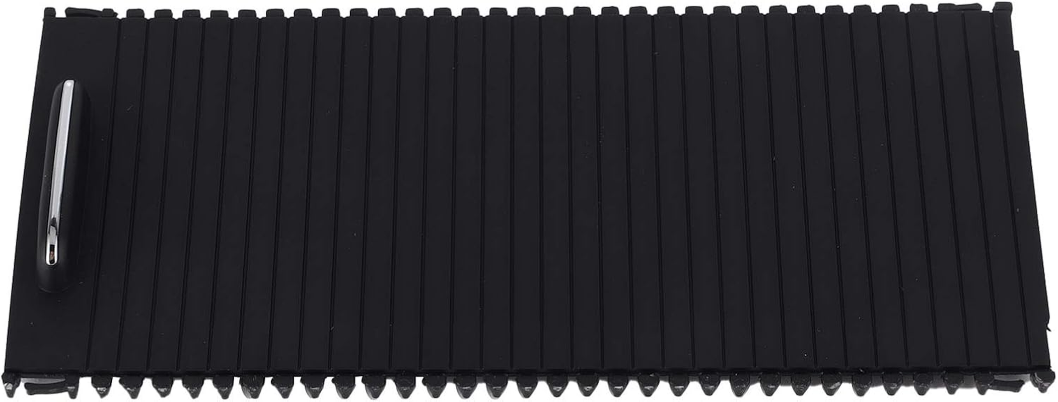 Center Console Roller Blind Cover A20468076079051, Premium Rubber Replacement for C-Class (W204/) & E-Class (A207) Models, OEM 2046807607 Equivalent image number 1