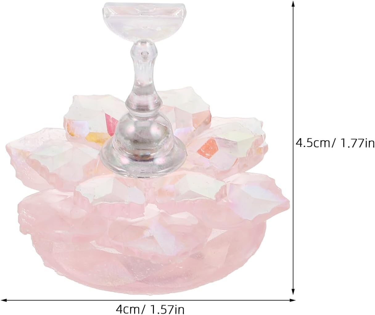 MOBUTOFU Nail Practice Holder Stable Magnetic Nail Stand for Beginners and Professionals Display for Smooth Decoration image number 3