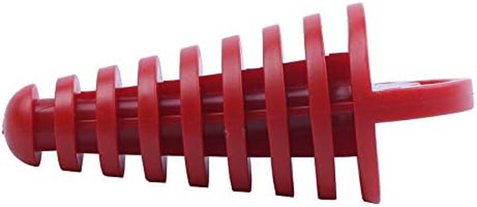 Muffler Pipe Exhaust Wash Plug for Motorcycle Dirt Bike ATV Quad 2 4 Stroke, Red, 120964A1 image number 1