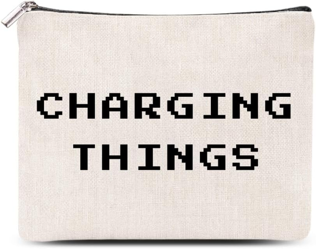 Charger Cable Organizer Bag Case Pouch Small Airplane Travel Essentials Cord Chargers Plugs Electronics Case Storage Tech Bags Christmas Gifts for Traveller Gamer Business Vacation Travel Gadgets image number 5