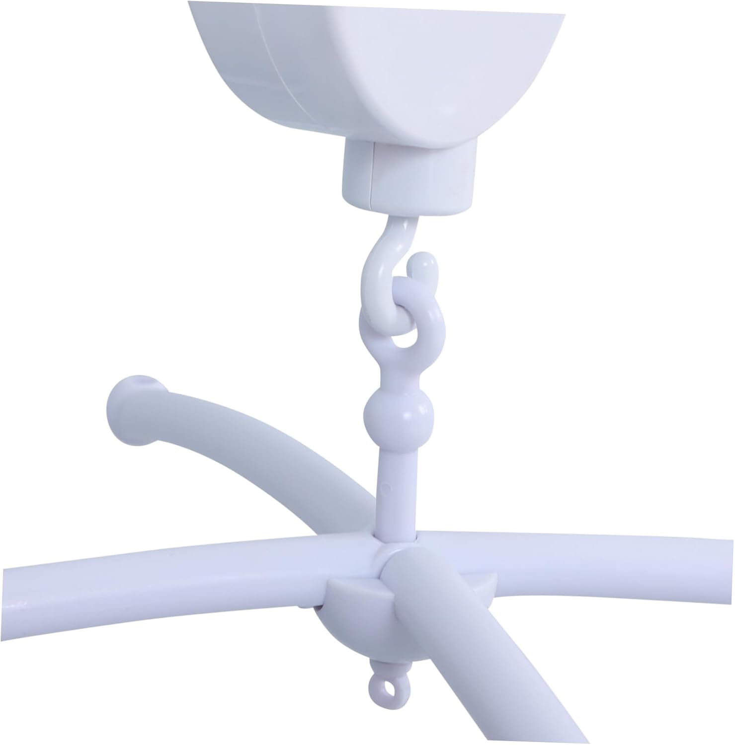 VANZACK Adjustable Cot Mobile Holder Arm with Bottom Clamp Versatile Bed Bell Stand for Various Crib Quick Assembly Enhanced Visual Stimulation image number 2