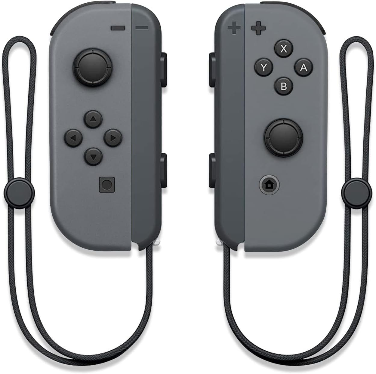 Upgraded Joy Cons for Switch/Lite/Oled, Wireless Replacement for Switch Joycon Support Wake-Up Function and 6-Axis Gyroscope, L/R Switch Controllers Joycon with Wrist Straps (Blue and Red)