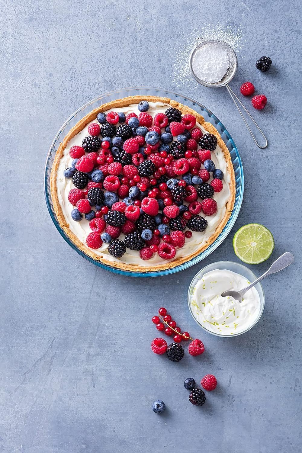 Pyrex Iconics Set of 2 Bakeware Dishes &ndash; Borosilicate Glass for Flawless Baking &ndash; Thermal Shock & Scratch Resistant &ndash; Ideal for Savoury or Sweet Dishes image number 2