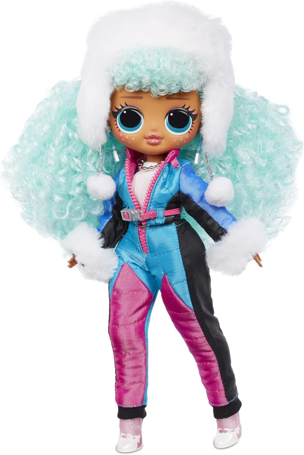 L.O.L. Surprise! O.M.G. Winter Chill ICY Gurl Fashion Doll & Brrr B.B. Doll with 25 Surprises (570240)