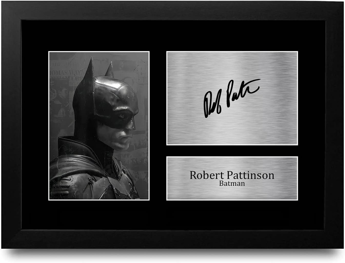 HWC Trading A4 Robert Pattinson the Batman Gifts Printed Signed Autograph Picture for Movie Memorabilia Fans
