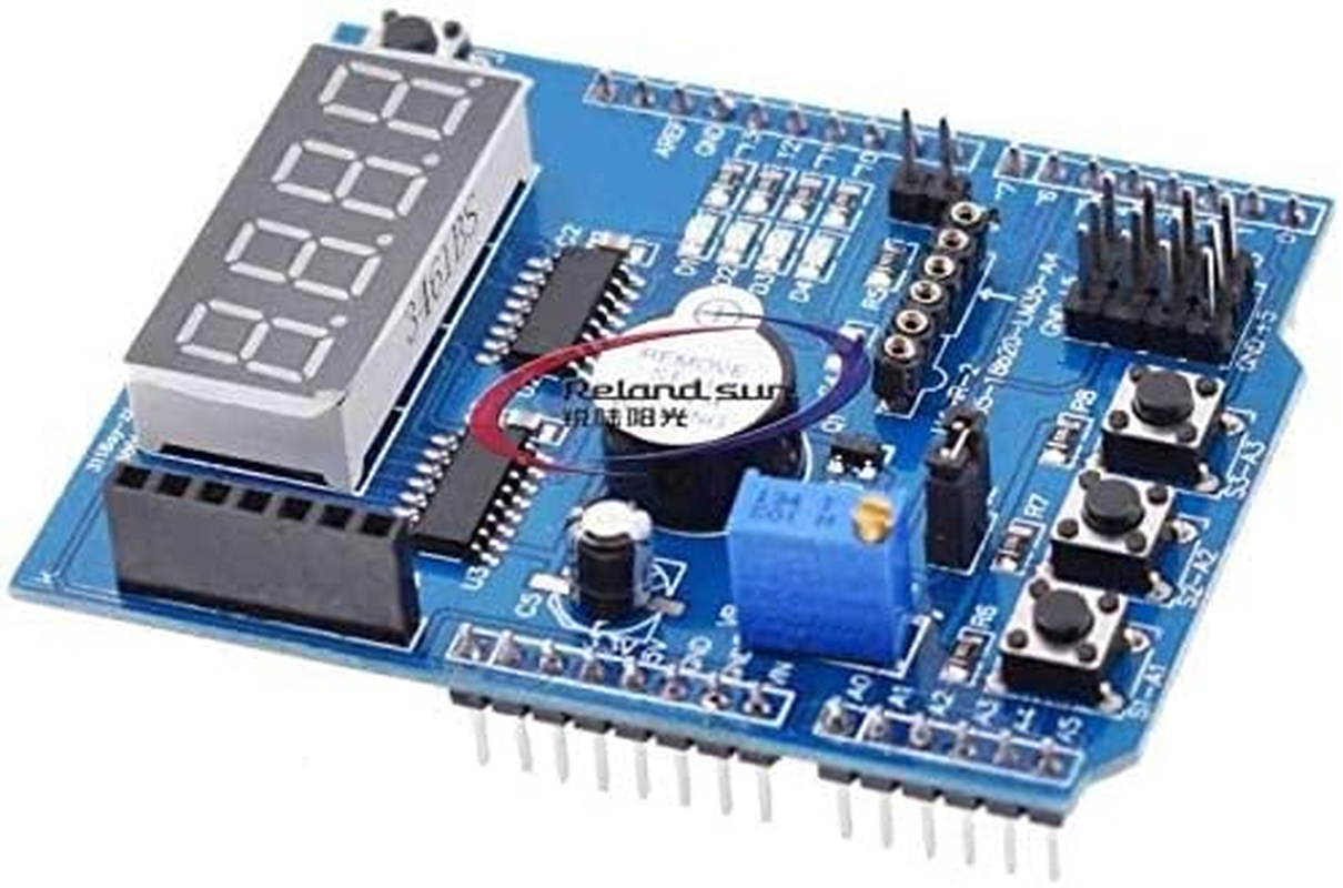 5Pcs Mega2560 Multifunctional Expansion Board with Button Digital Tube Buzzer DIY Kit image number 1