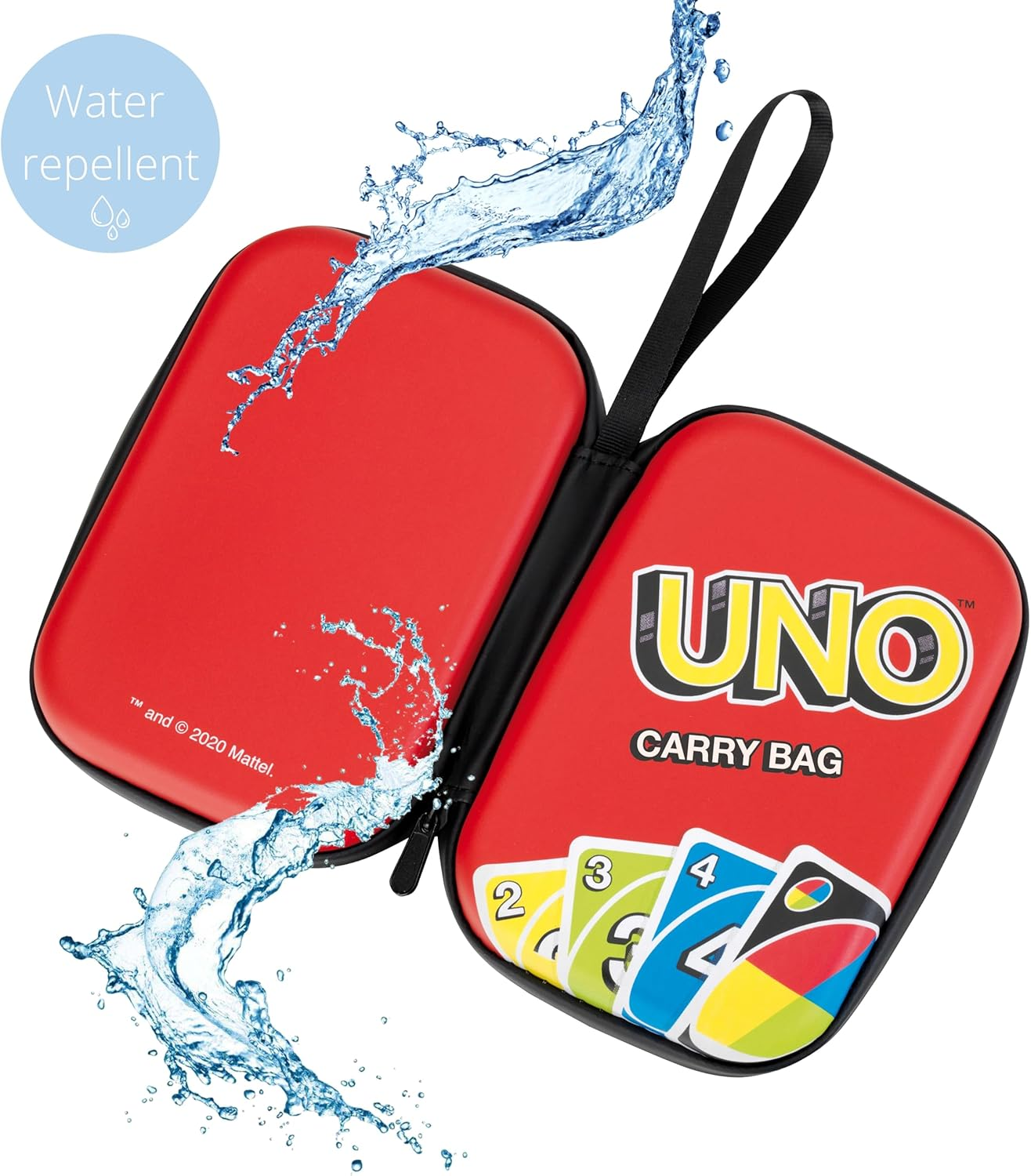Theo Klein 5901 UNO Carrying Bag I Practical Playing Card Bag for on the Go I Protects Cards from Moisture and Dust I Toys for Children Aged 3 and Over image number 4