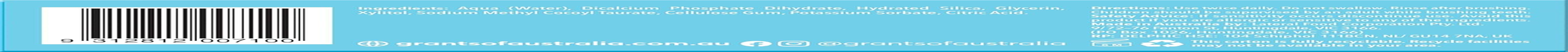 Grants Flavour Free Toothpaste with No Mint 90G Pack of 1 image number 6