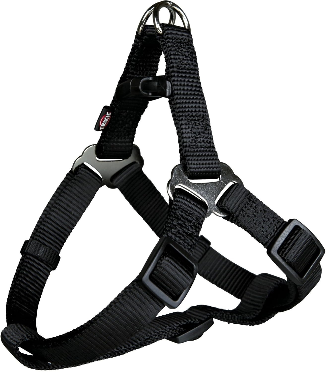 Trixie Premium One Touch Dog Harness, 65-80 Cm X 25 Mm, Red