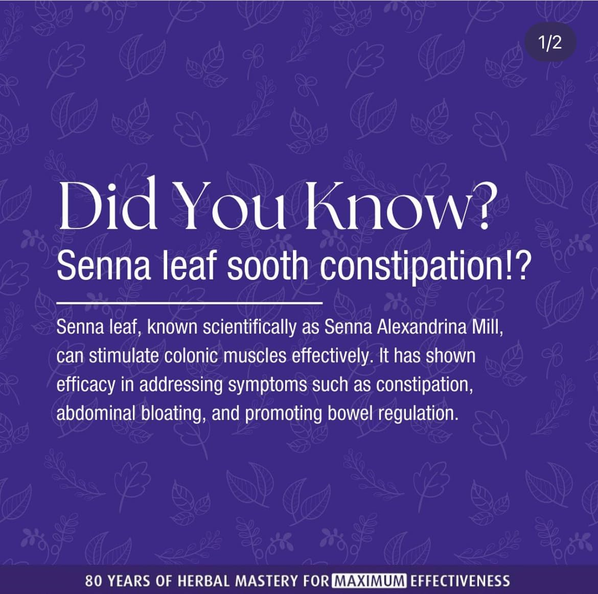 Henry Blooms Herb-A-Lax 200 Capsules image number 3