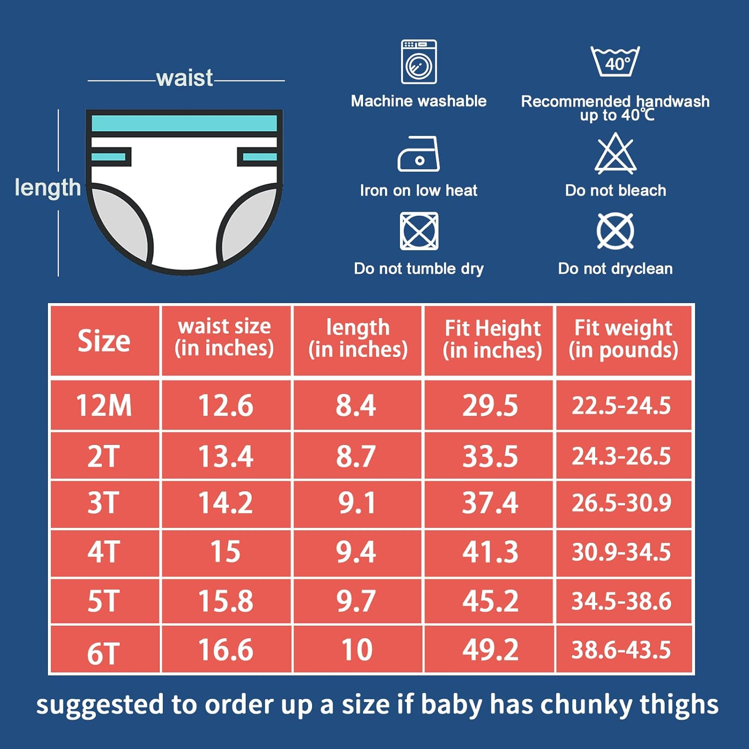 Moomoo Baby Potty Training Pants 4 Packs Absorbent Dinosaur Training Pants for Boys and Girls 3T image number 6