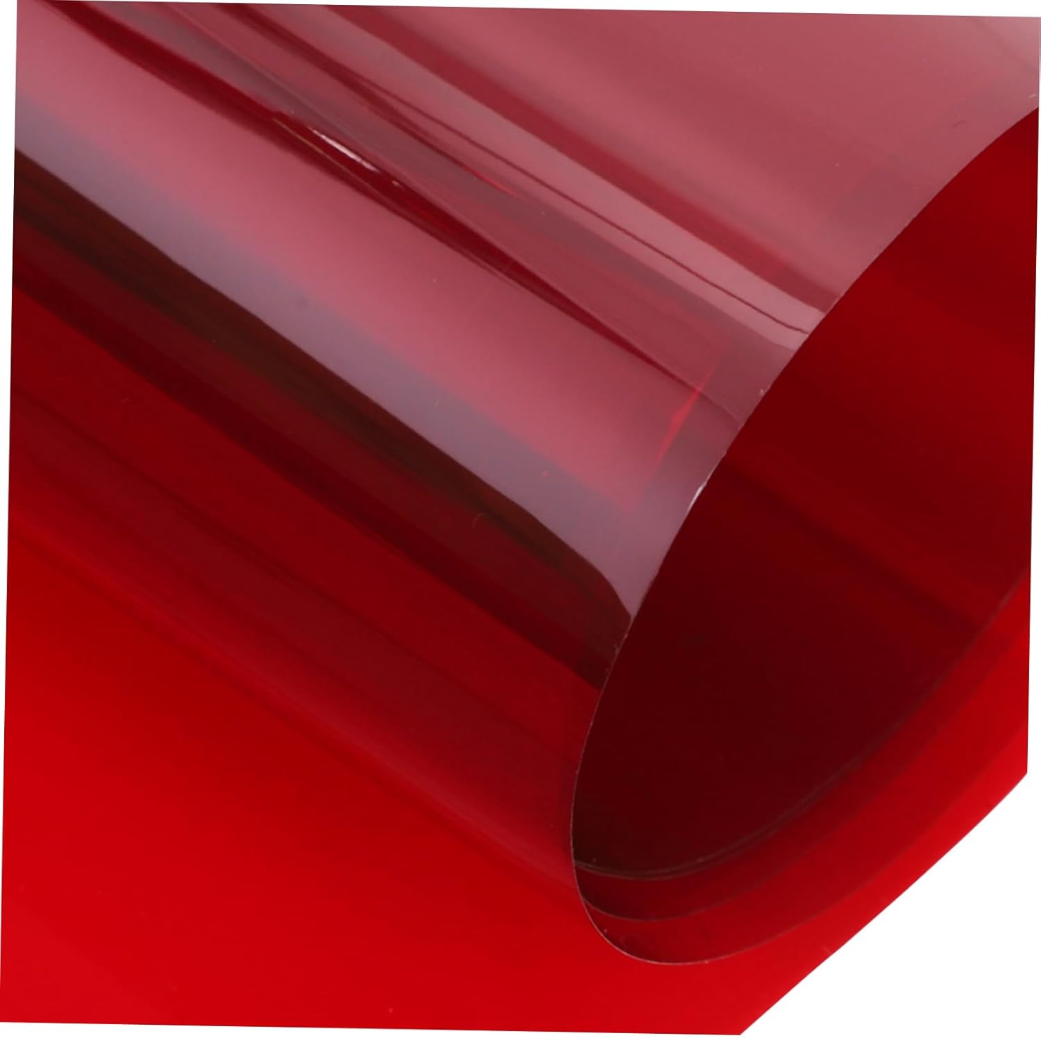 STOBOK Sunset Atmosphere Light Film Red Gel Light Filter for Photo Correction Lighting Film Correction Gel Sheets image number 1