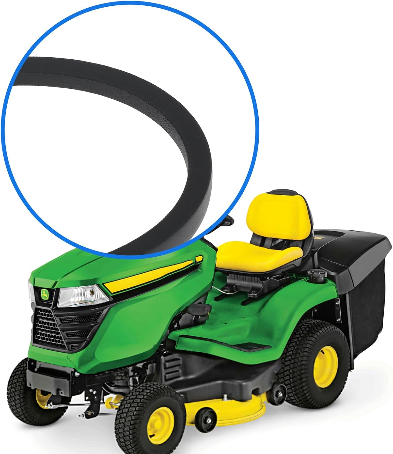 Ecsing Lawn Mower Drive Belt GX26401 1549X13X8Mm Compatible with John Deere Ztrak Z235 Z255 Z335 Z345 Z355 Z375 image number 6