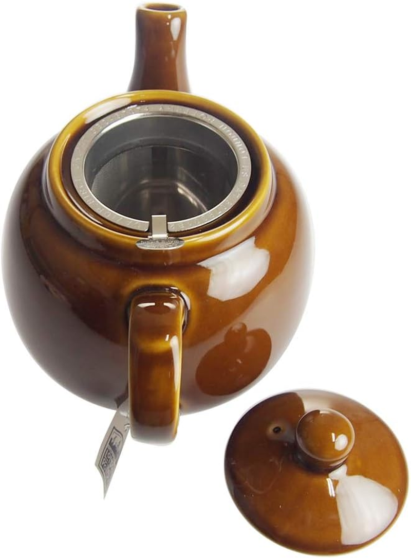 London Pottery Farmhouse Teapot for 4 Cups, Rockingham Brown image number 5