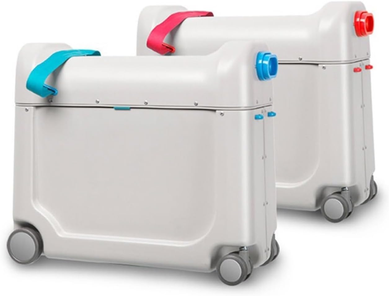 FRAMUN Suitcase Luggage Travel Ride Aircraft Multi-Function Sleeping Upgrade Suitcase Bag Bed Box Creative Valise (Color : Red)