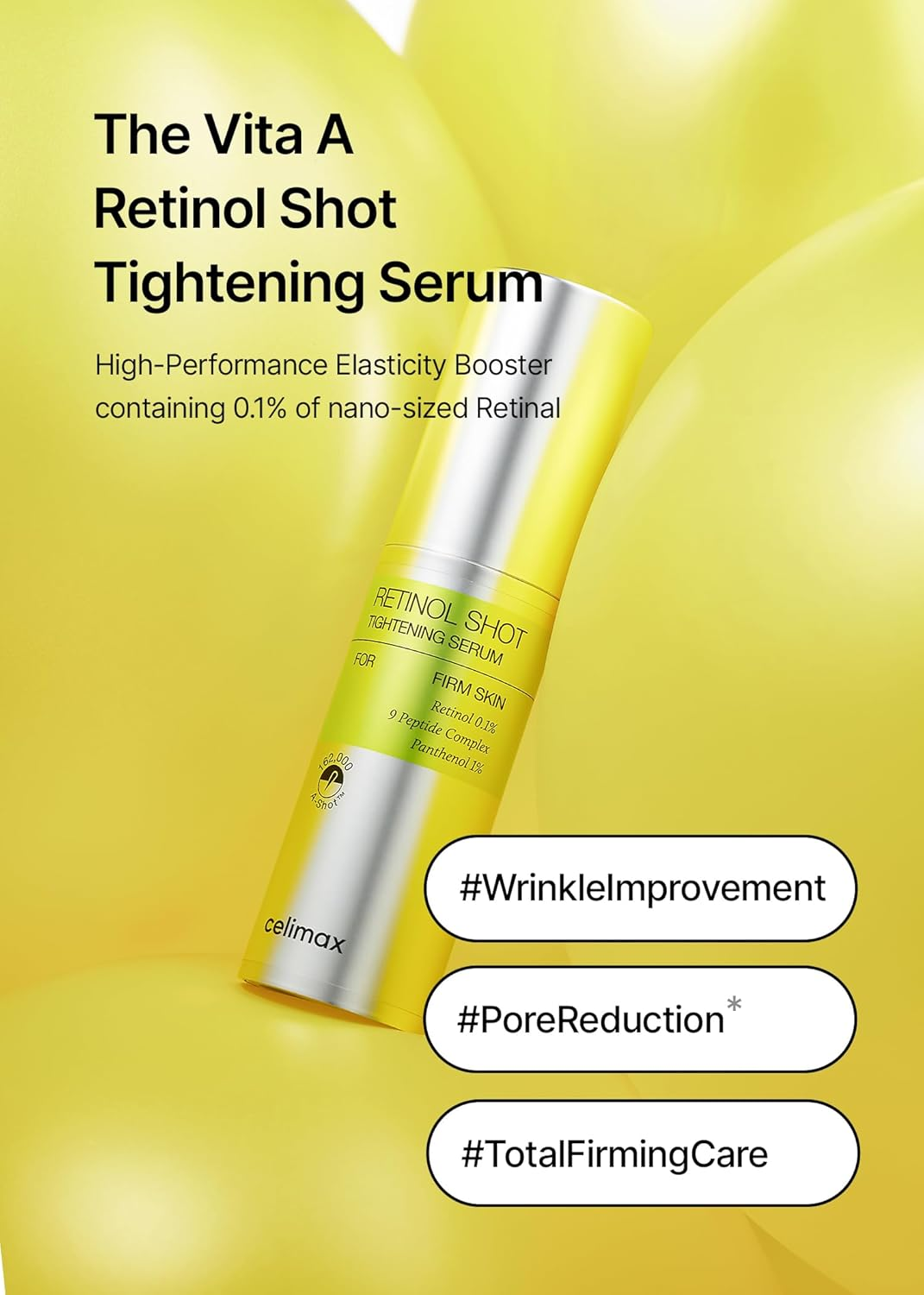 Celimax the Vita a Retinol Shot Tightening Serum, Anti-Aging Face Serum, Smooths Fine Lines 30Ml image number 5