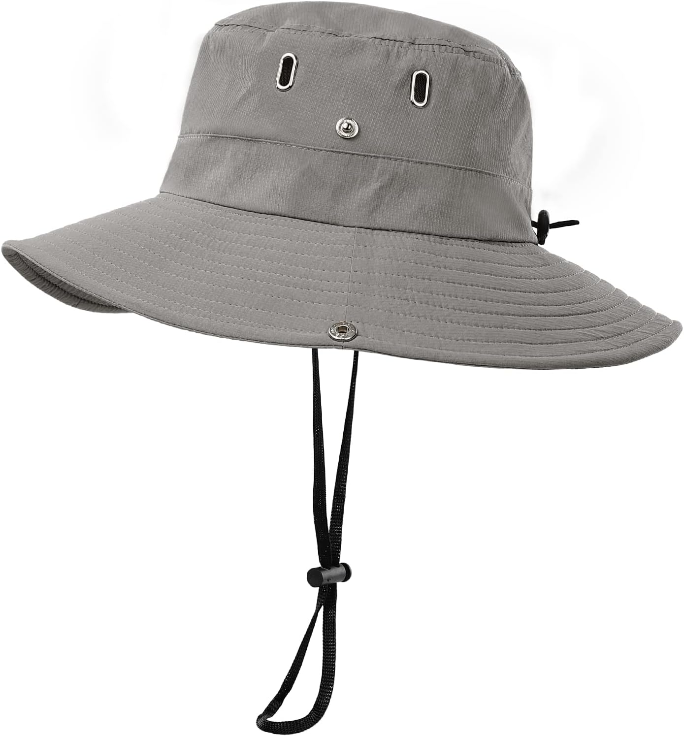 Surblue Boonie Sun Hat Wide Brim Fishing Hat with String for Hiking, Travel