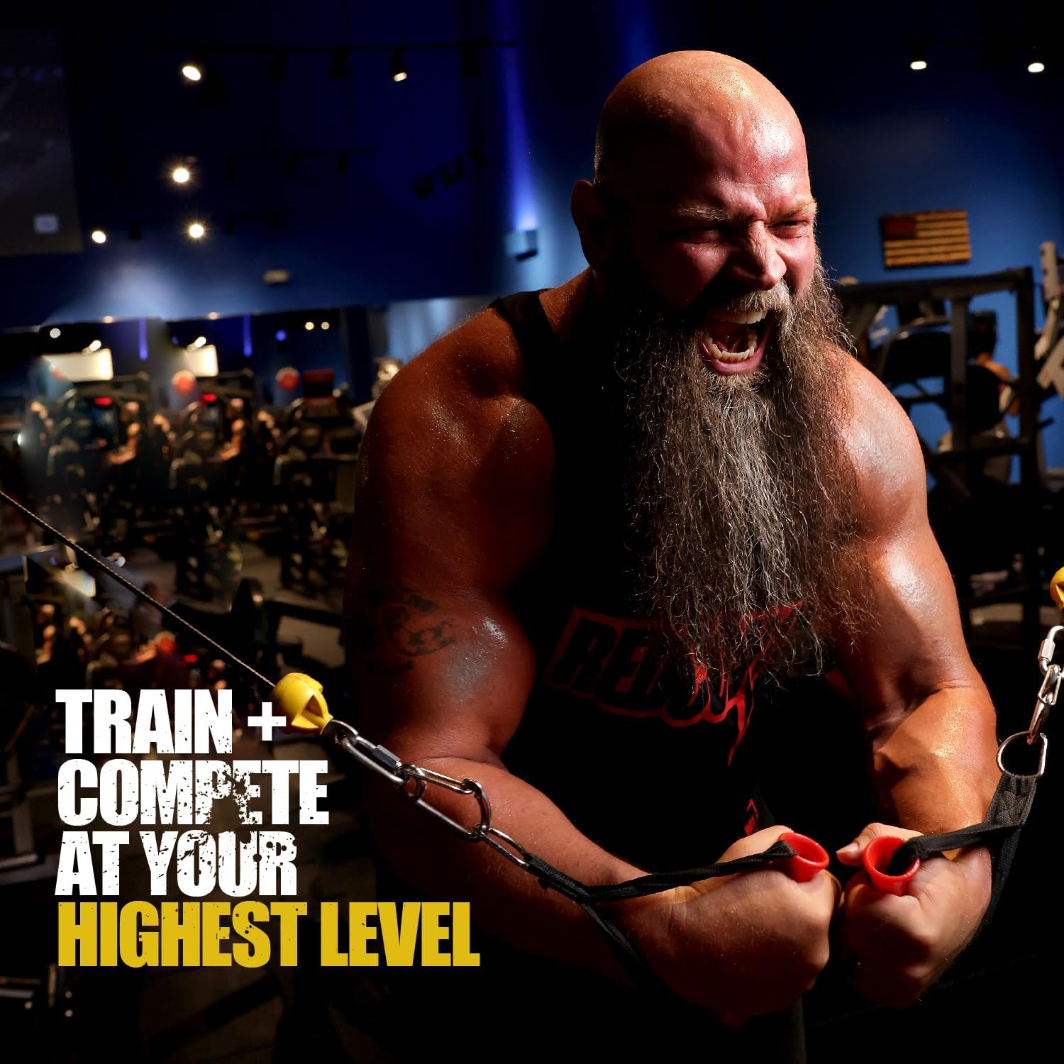 Redcon1 Total War Pre-Workout Powder - Rainbow Candy, Rainbow Candy 441 Grams (Pack of 1) image number 3