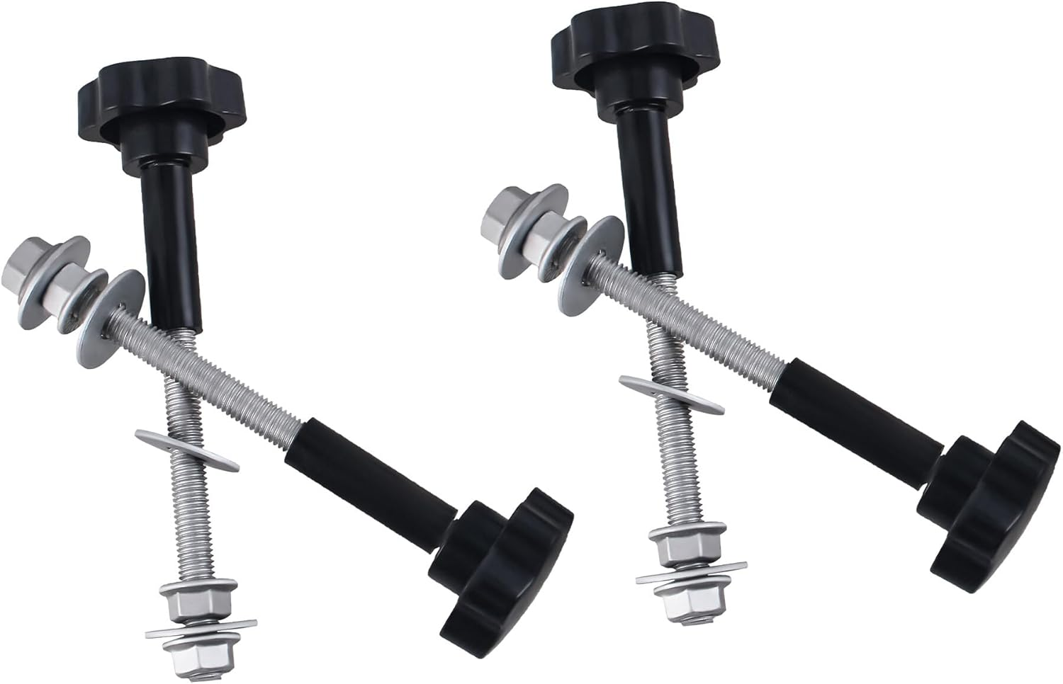 CNCYEAH Mounting Pin Set Mounting Pins Kits for Recovery Tracks Adjustable Support Brackets for Mount Board Traction on the Roof Rack and Bars of Off-Road Car, Automotive, SUV, Truck image number 3