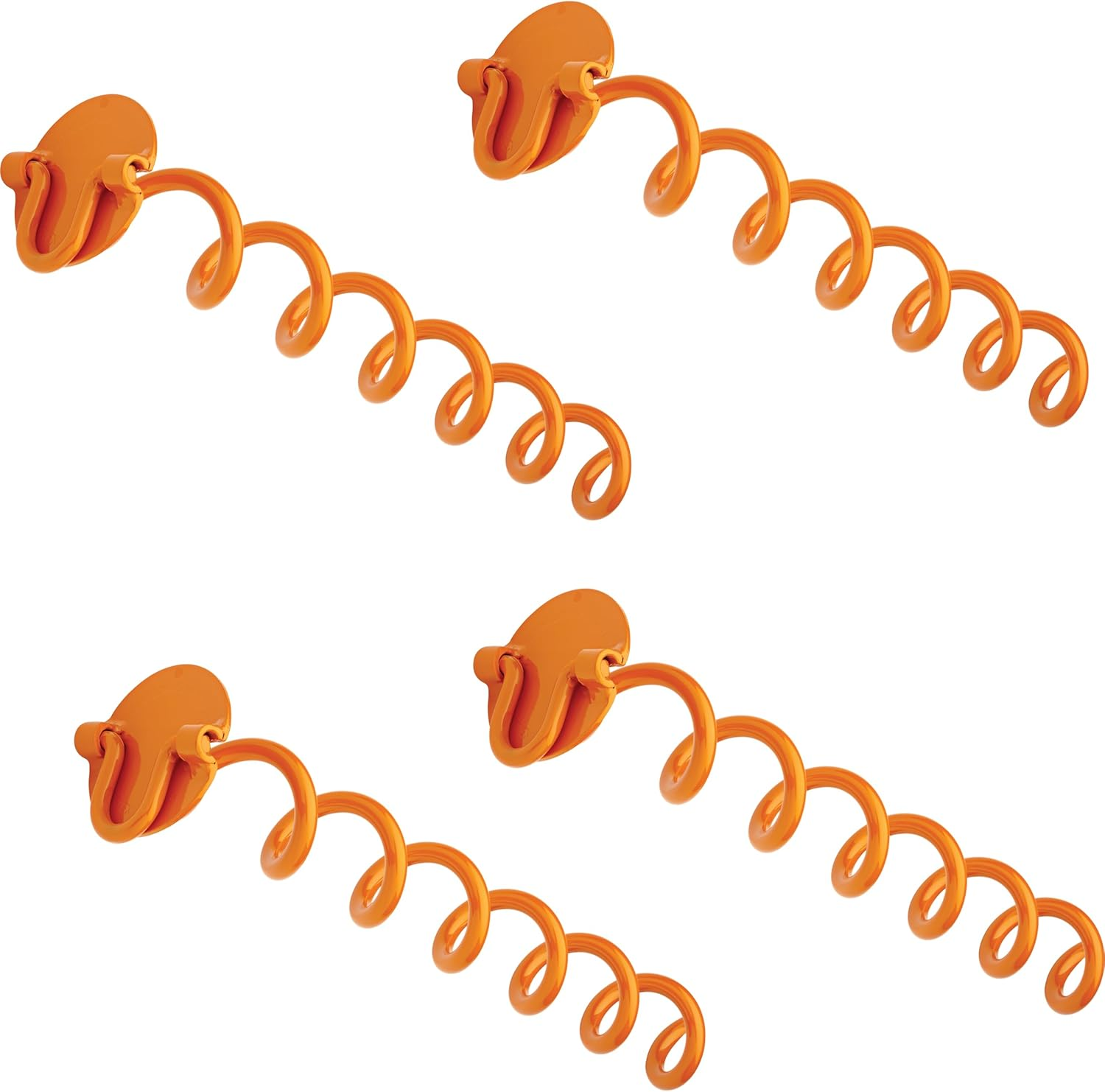 Liberty Outdoor ANCFR16-ORG-A Folding Ring Spiral Ground Anchor, ANCFR16-ORG-R image number 1