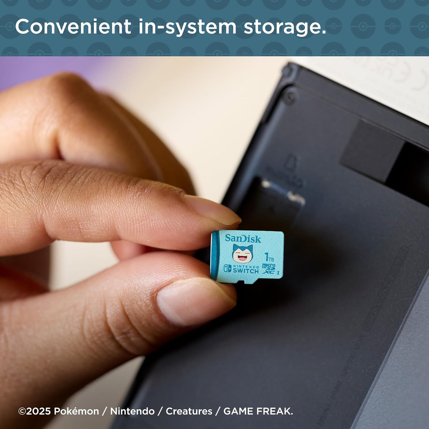 Sandisk Pokemon Micro SD Card for Nintendo Switch, 1 TB image number 6