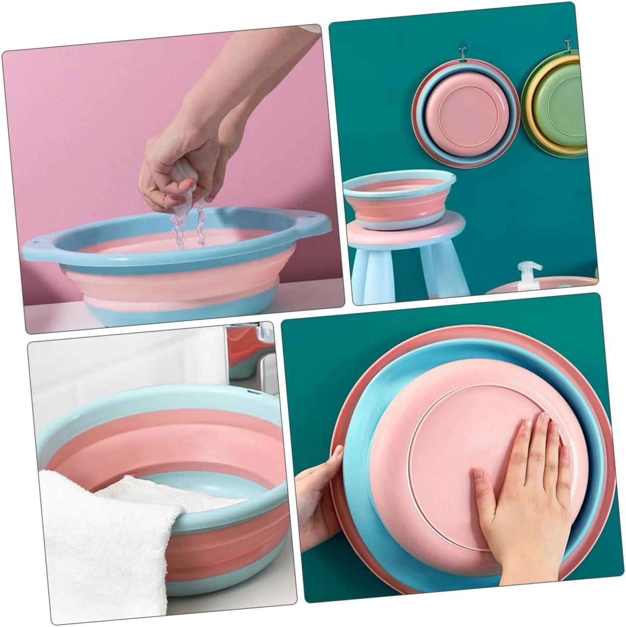 GLEAVI Foot Bath Basin for Soaking Feet Creative Foot Bucket Household Foot Soak Bucket image number 3