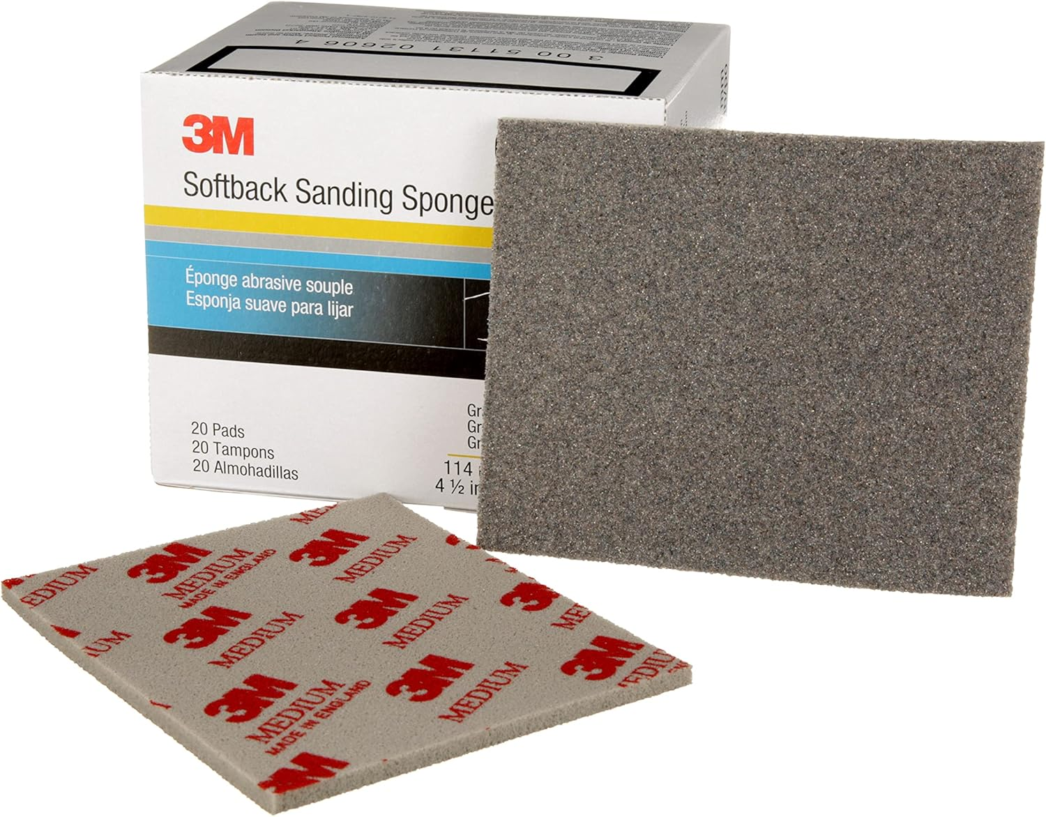 3M 2604 Fine Softback Sanding Sponge image number 2